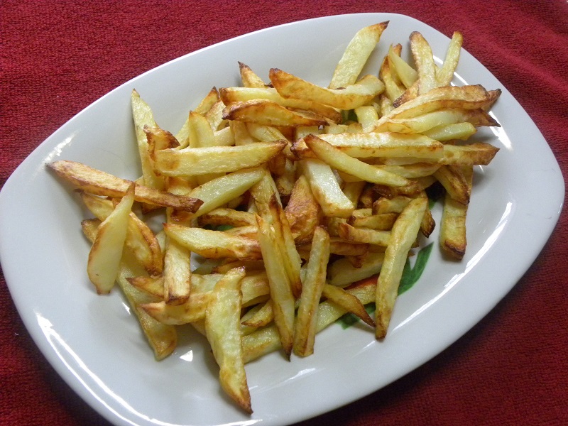 Air fryer Greek-style fried potatoes picture