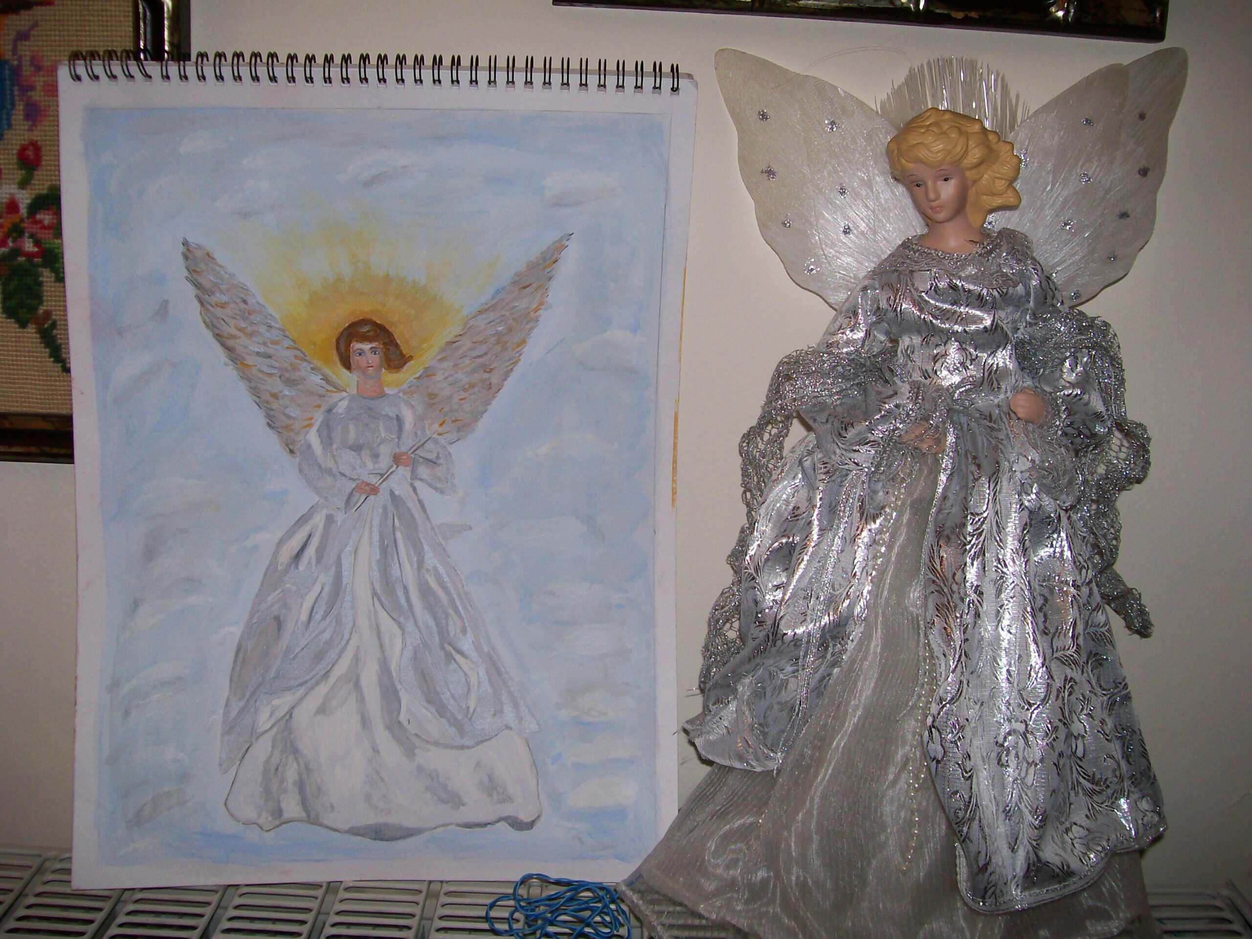  ANGEL AND MODEL image