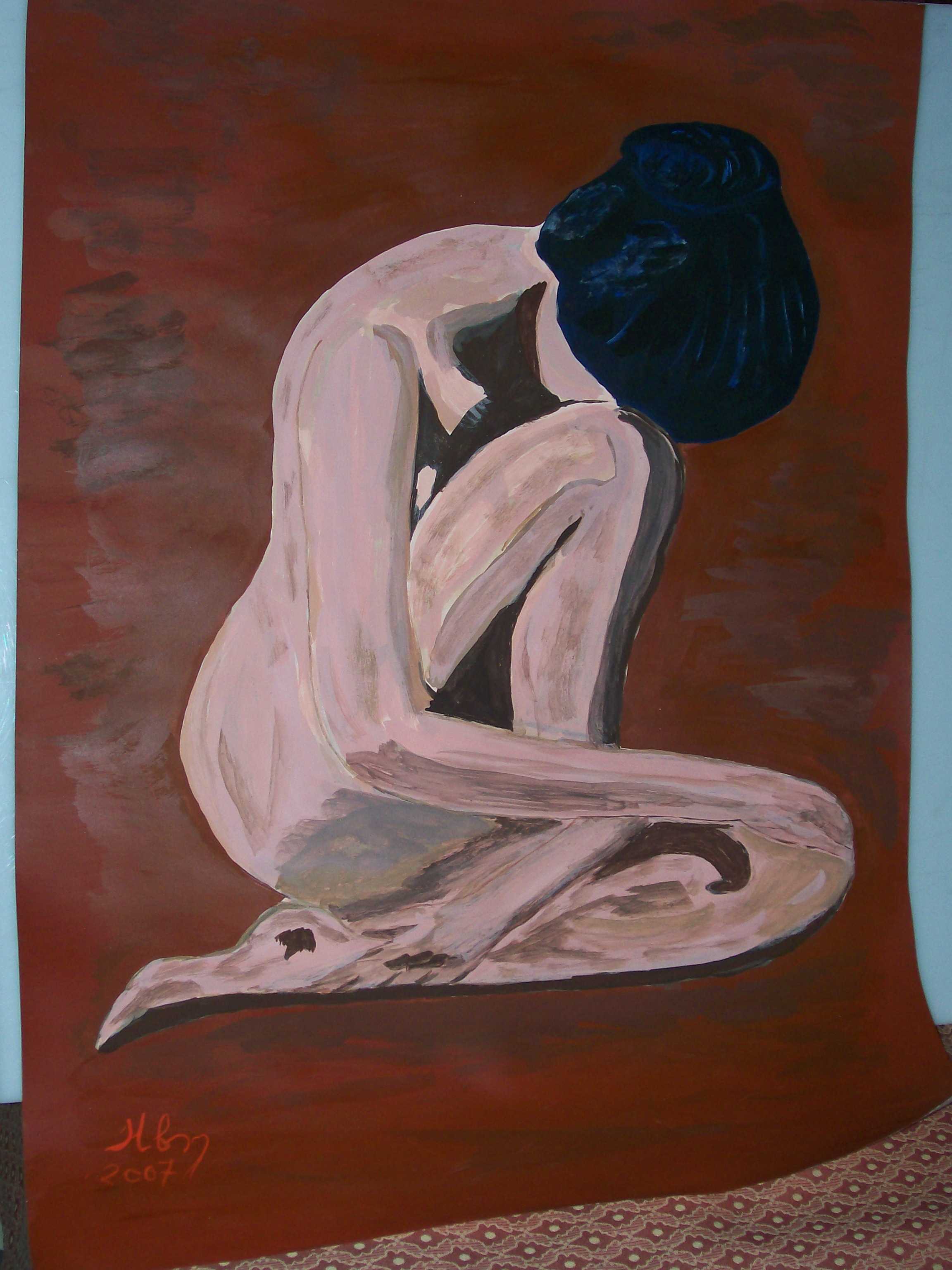 Nude painting image