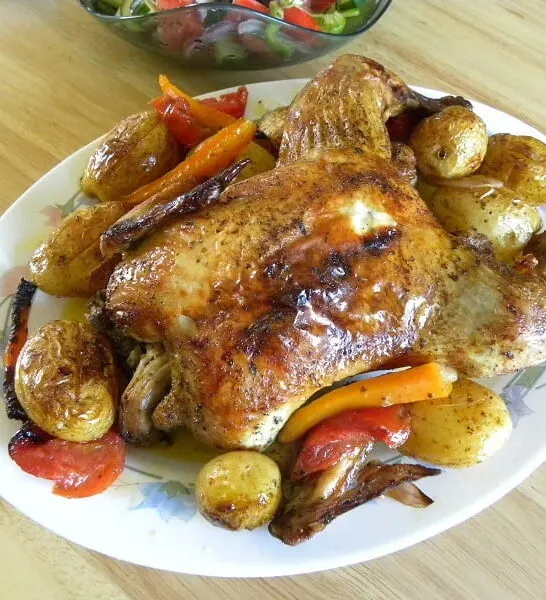 Kotopoulo me Muesli (Chicken with Muesli)