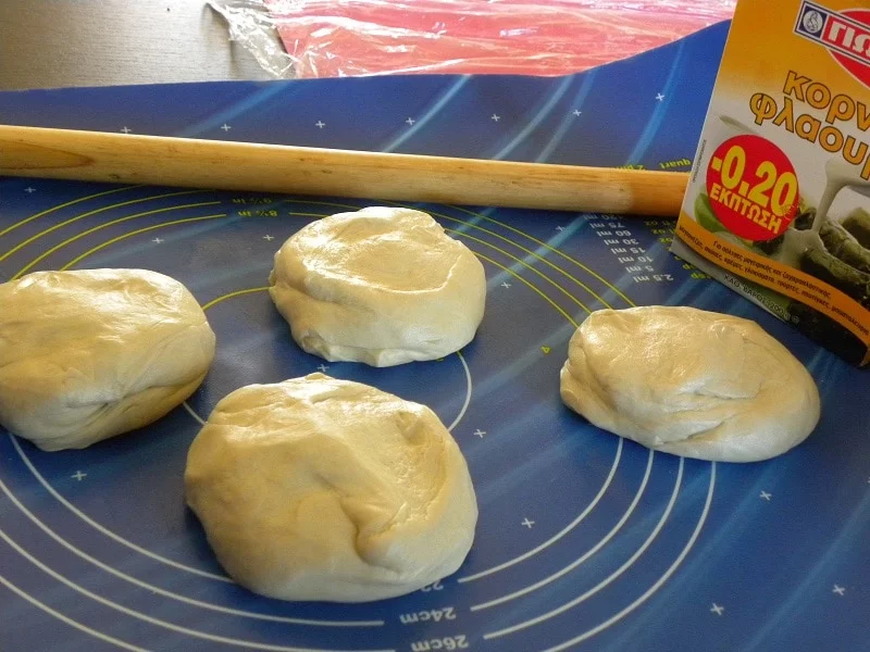 making phyllo from scratch  image