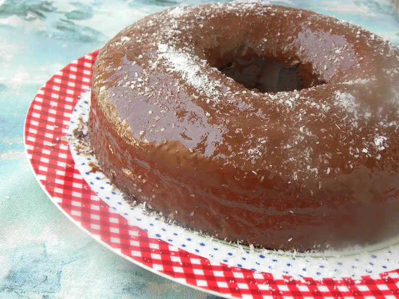 Vegan Chocolate Cake with Ganache image