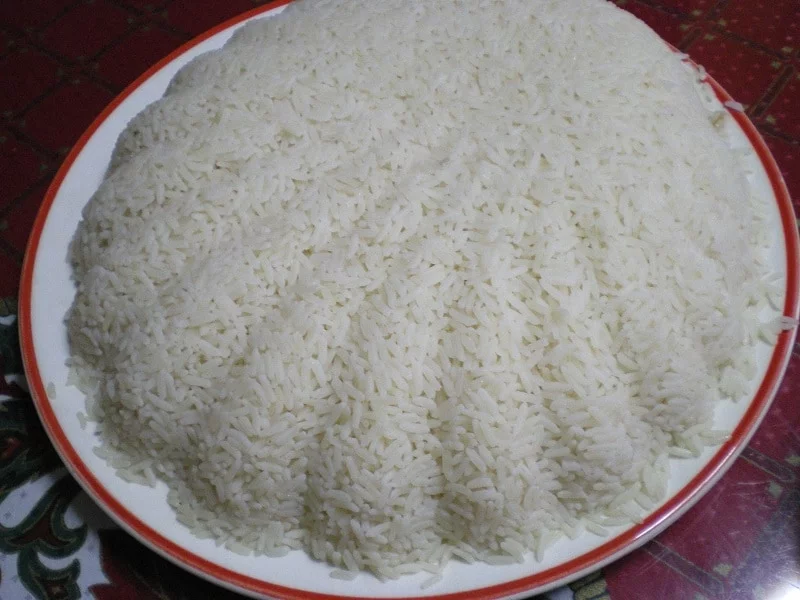 plain rice pilaf image