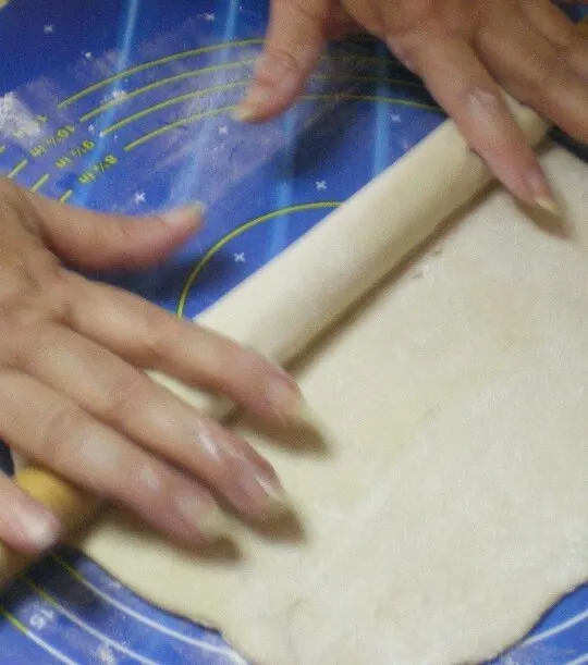 Homemade Flaky butter phyllo for Greek pies