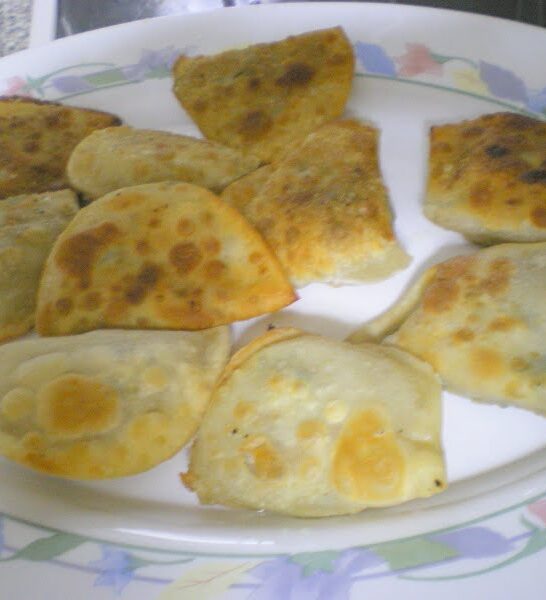 Bourekia me Kima (Cypriot Meat Turnovers).