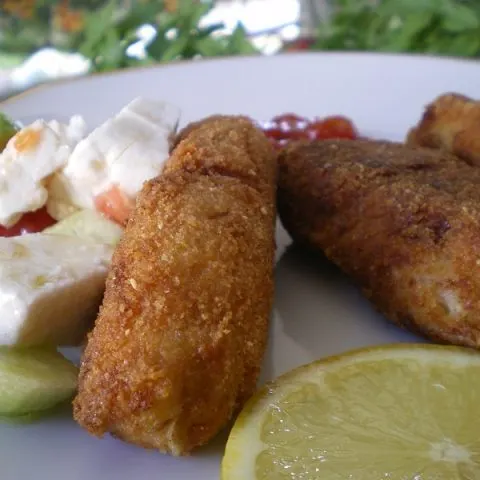 Croquettes with meat filling picture