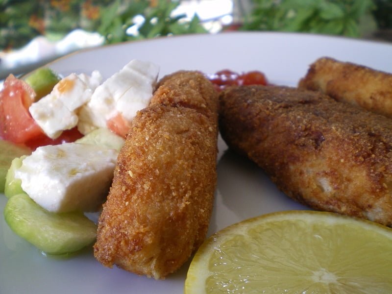 Two Potato Croquette recipes, with Cheese or minced meat - Kopiaste..to ...