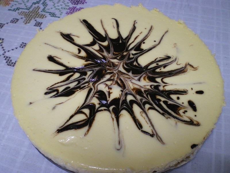 New York Rayed Chocolate Cheesecake image