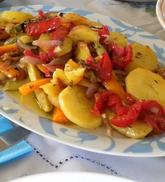 Briam (baked Vegetable Medley)