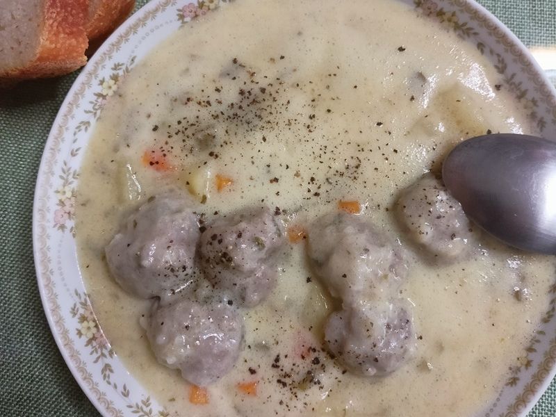 Giouvarlakia with vegetables picture