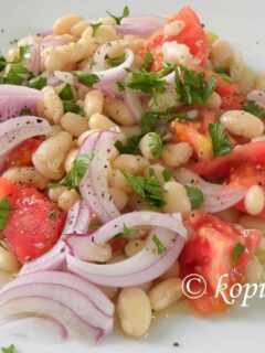 Fassolia Piaz White beans salad image