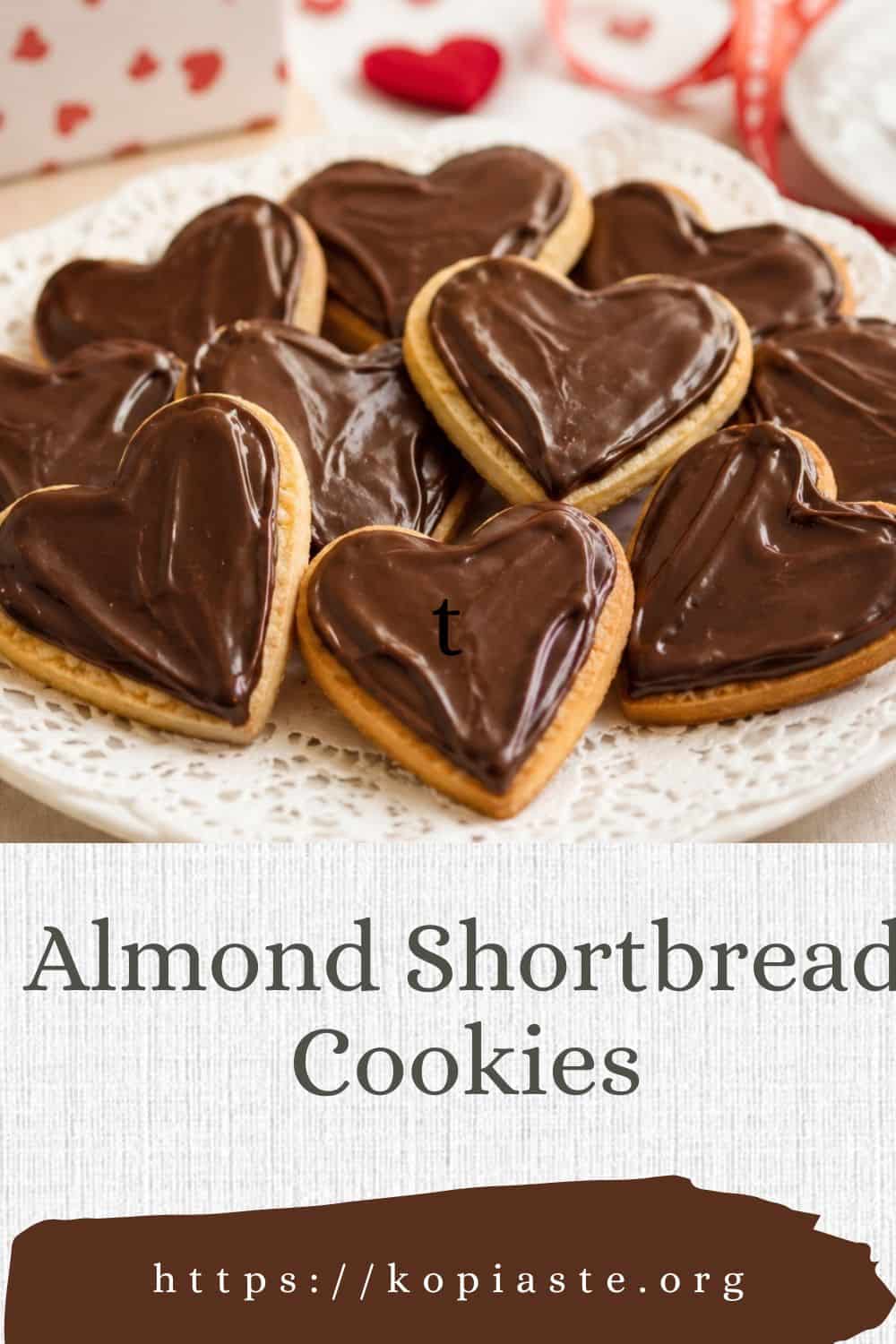 Collage Heart shaped cookies for valentines image