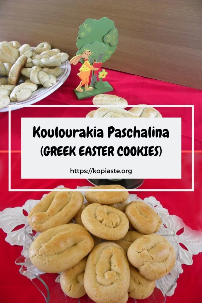 Collage Greek Easter Cookies image.