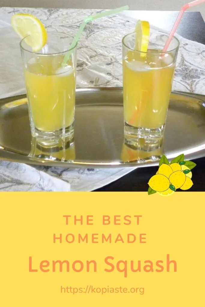 Collage Homemade Lemon Squash image