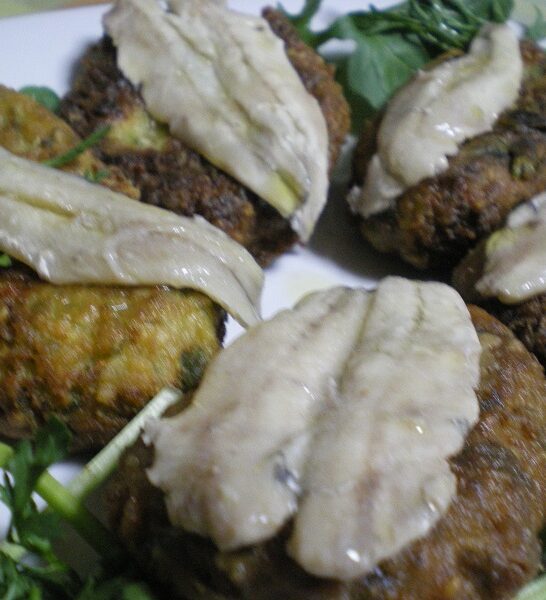 Courgette (Zucchini) Fritters with Quinoa