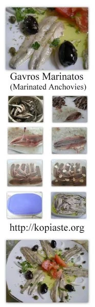 How to marinate anchovies