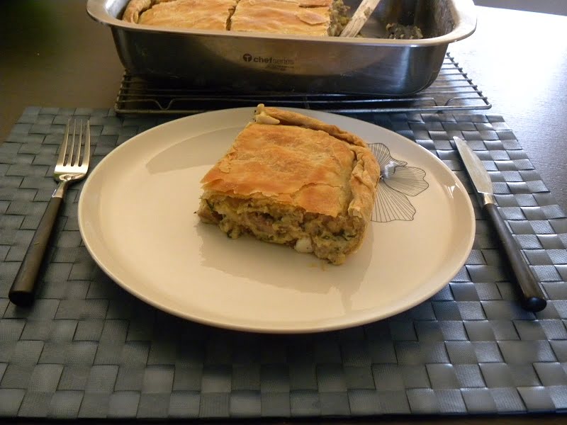 Lamb pie with homemade phyllo image