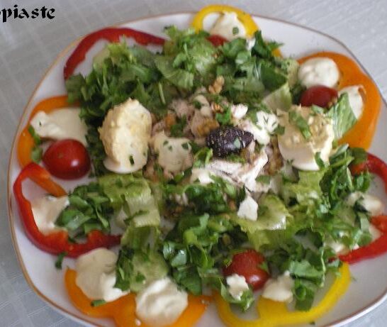 Chicken Salad with Veggies
