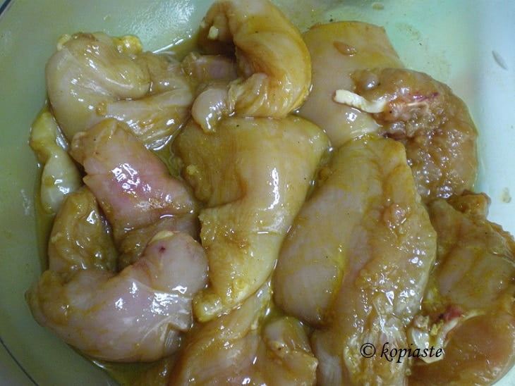 marinating chicken