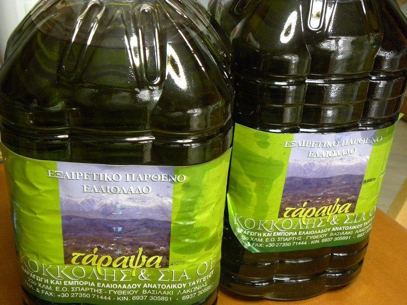 Extra virgin olive oil from Taygettus image