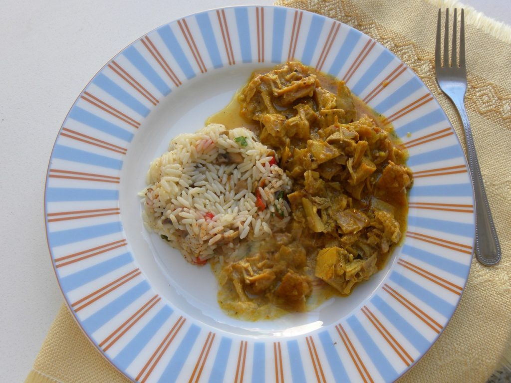 Rice pilaf with curry image