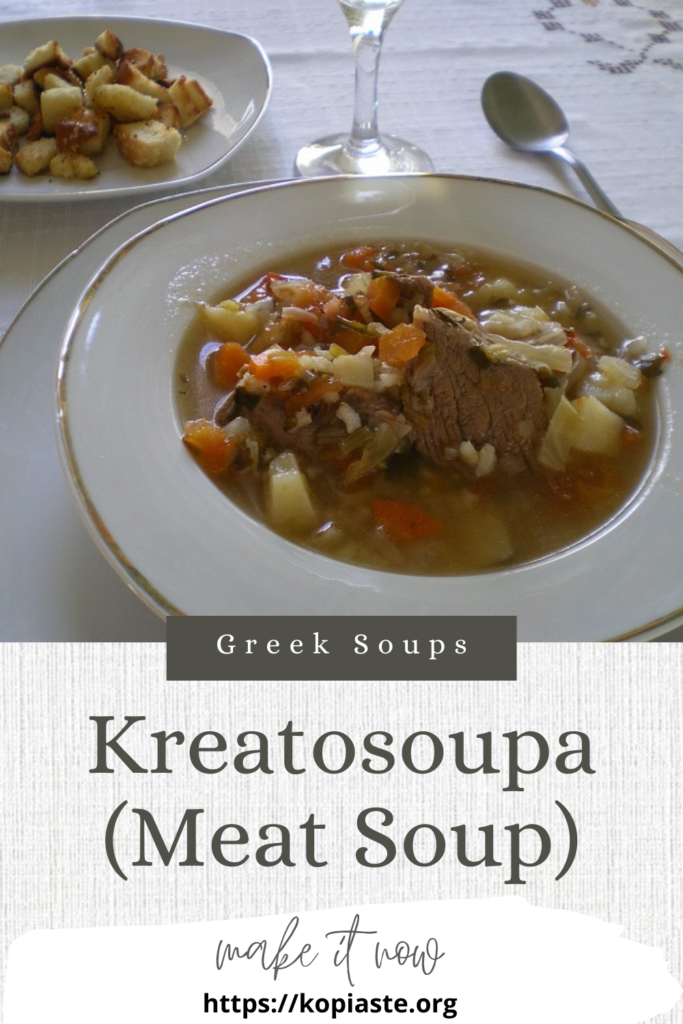 Collage Kreatosoupa Meat soup image