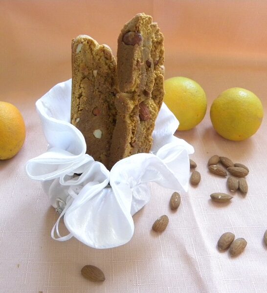 Vegan Orange Biscotti (Nistisima Ladokouloura)
