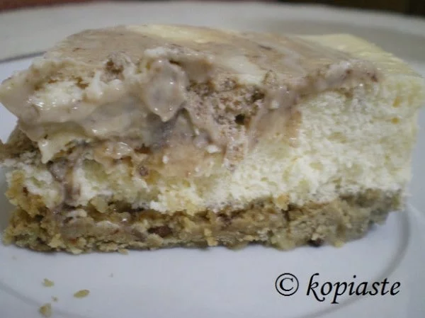 orange chocolate cheesecake