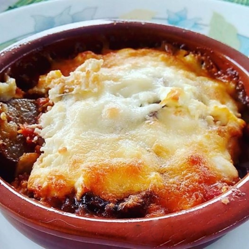 Eggplant (Melitzanes) saganaki image