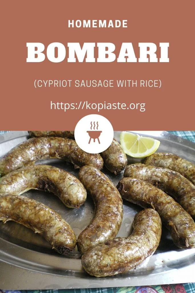 Collage Bombari sausage image