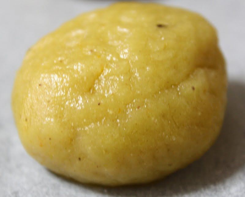 Oily melomakarona dough image