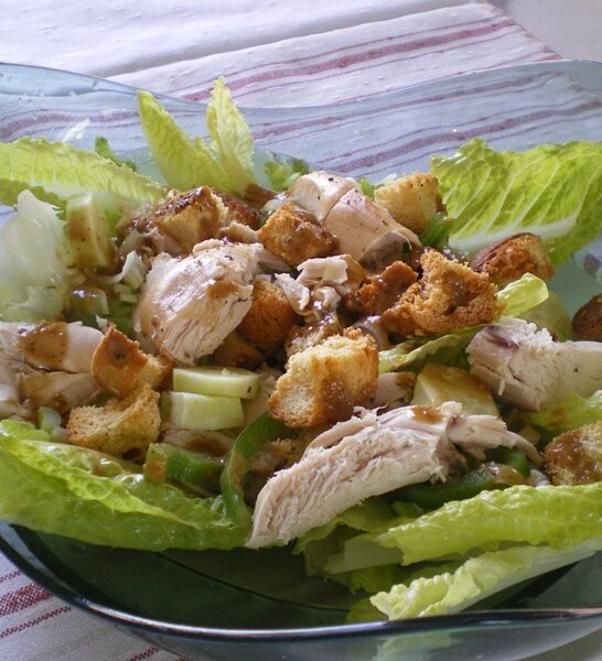 Diet Caesar’s Chicken Salad