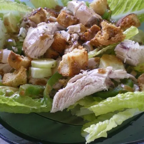 Diet Caesar's salad image