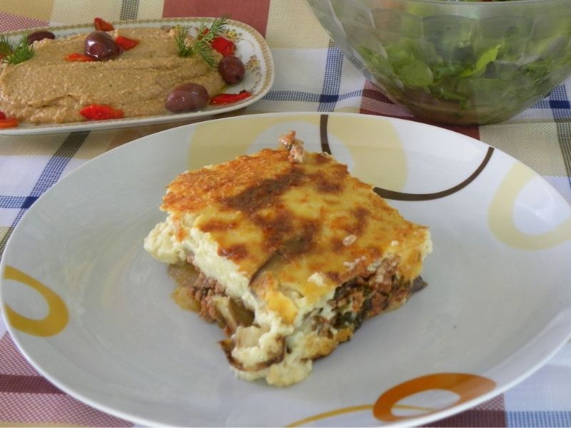 Vegan Moussakas
