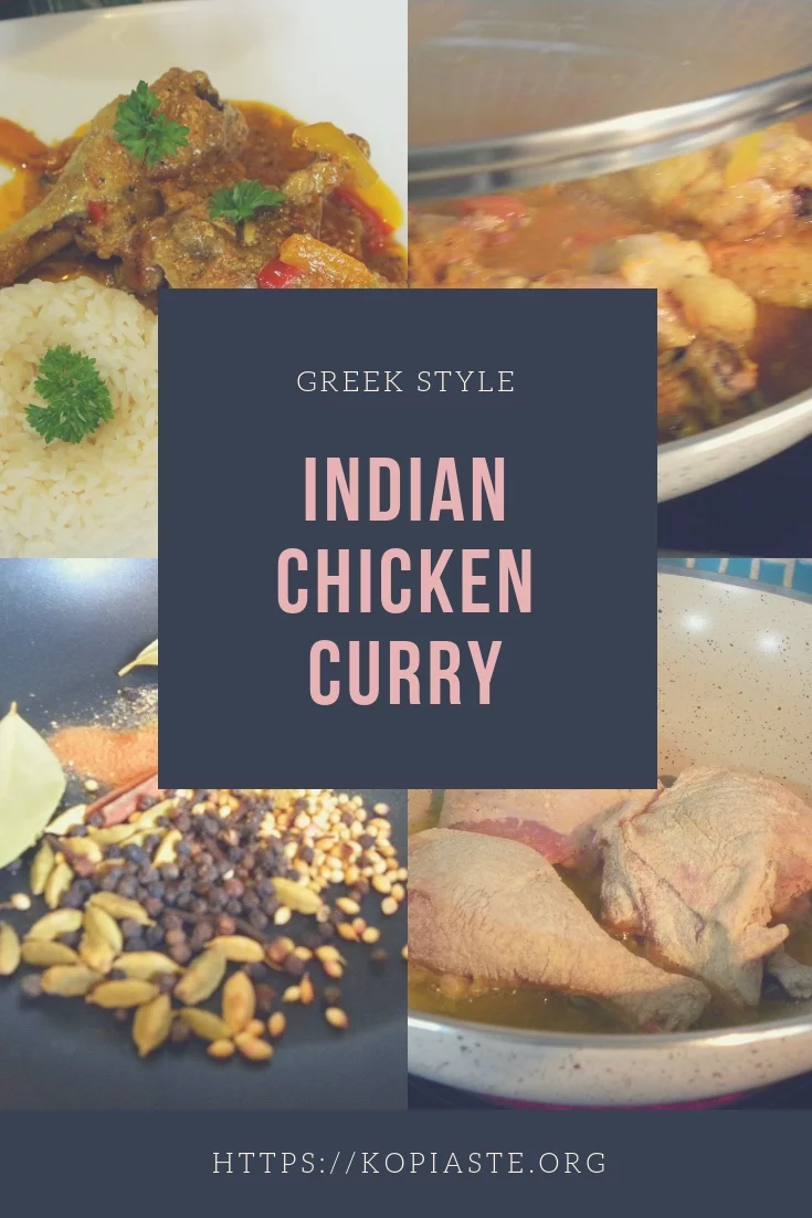 collage Chicken curry image
