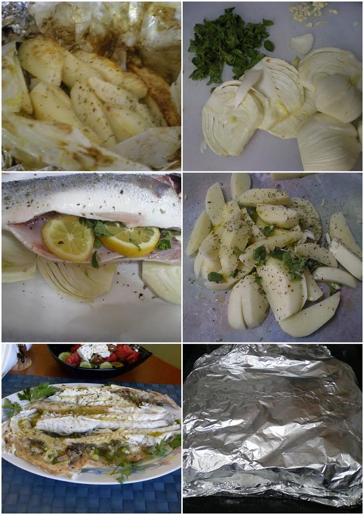 collage lavraki fish image
