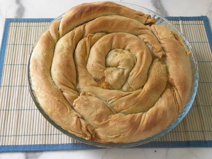 homemade spanakopita strifti image