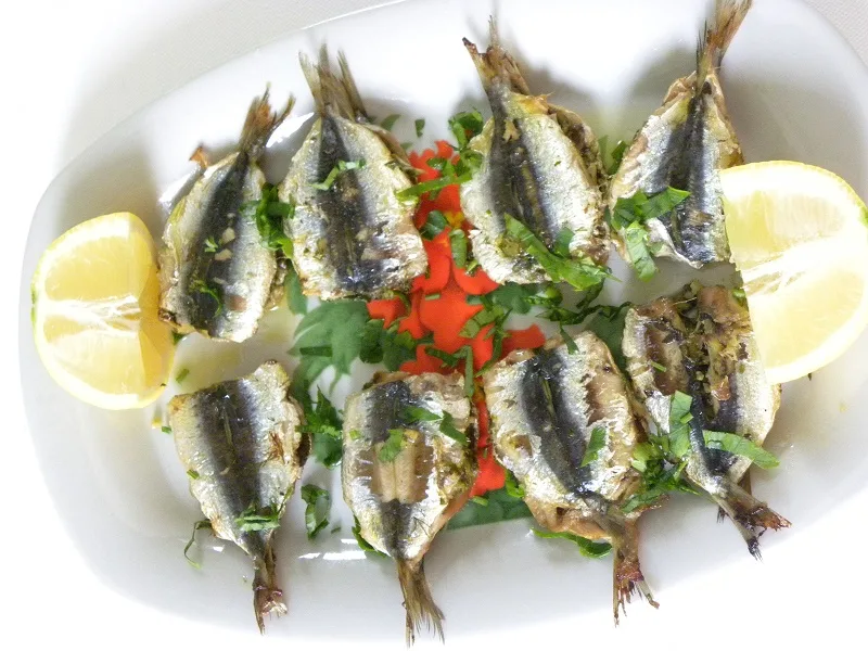 Grilled Sandwiched Sardines image