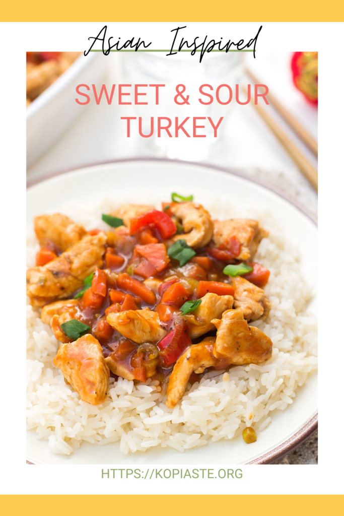 Collage Sweet and sour turkey picture