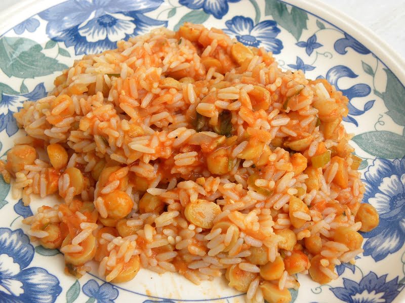 chickpeas with rice picture