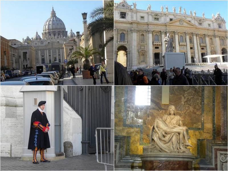 Collage Rome The Vatican image