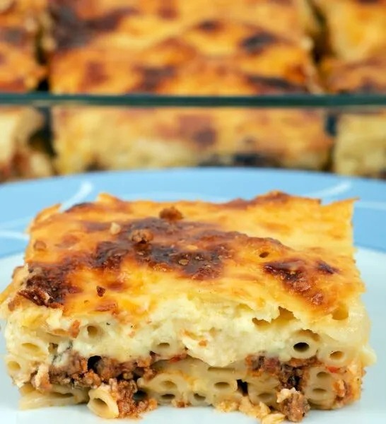Pastitsio ala Italian and Rome Snapshots