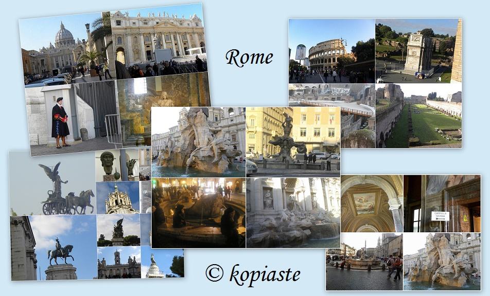 Rome collages image