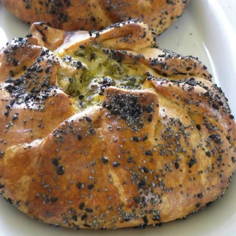 Agginaropita Me Prassa (Artichoke & Leek Galette)