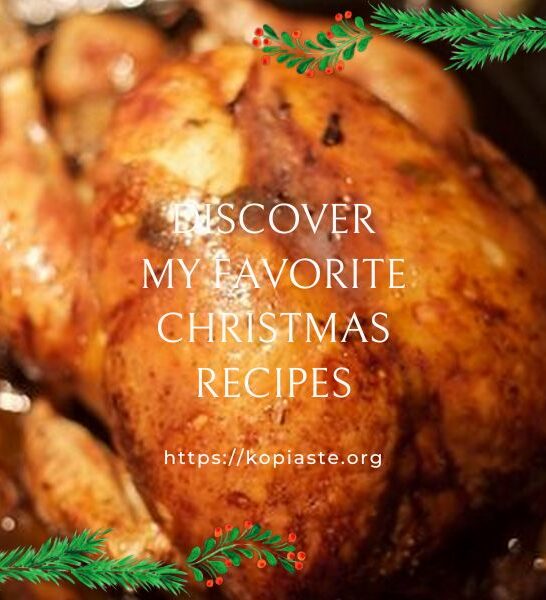 Greek and other Christmas recipes to try!