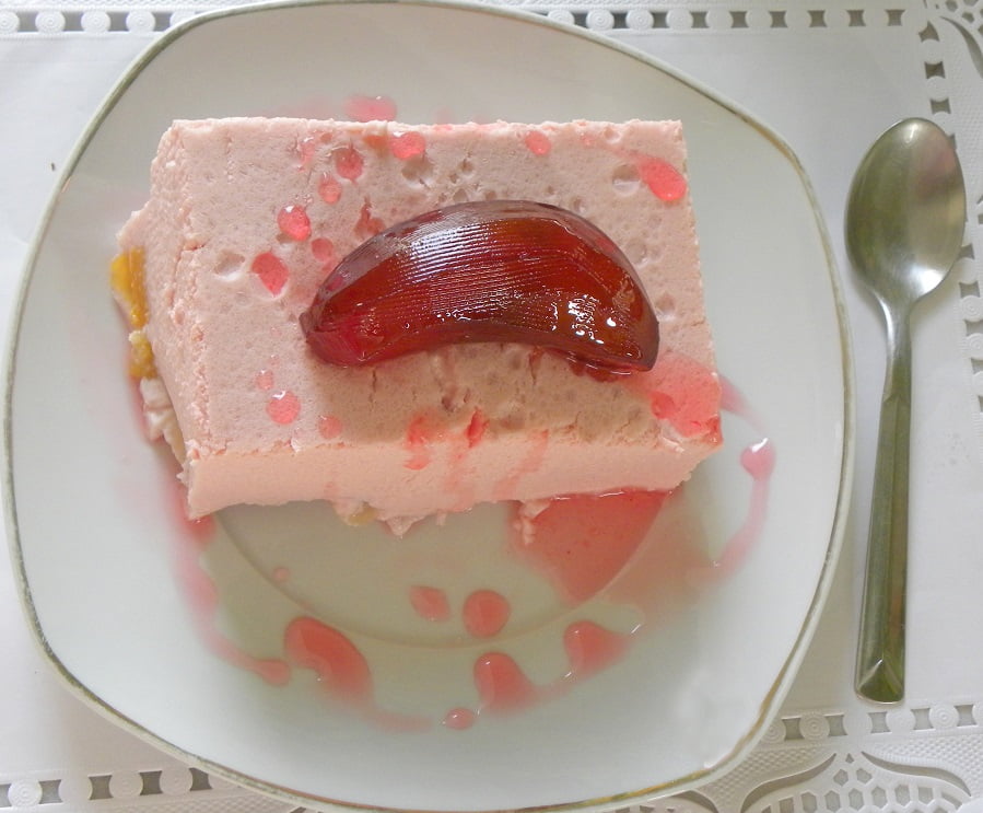 Yoghurt and Pomegranate Mousse