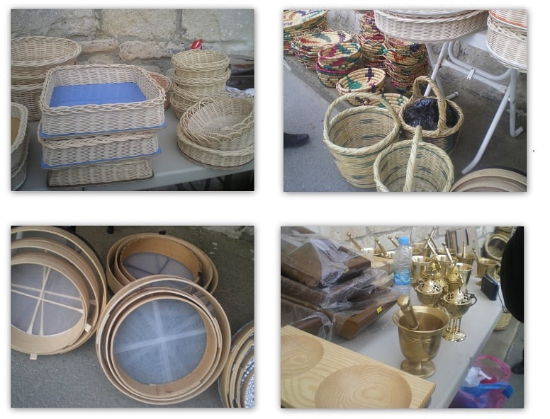 collage cypriot objects