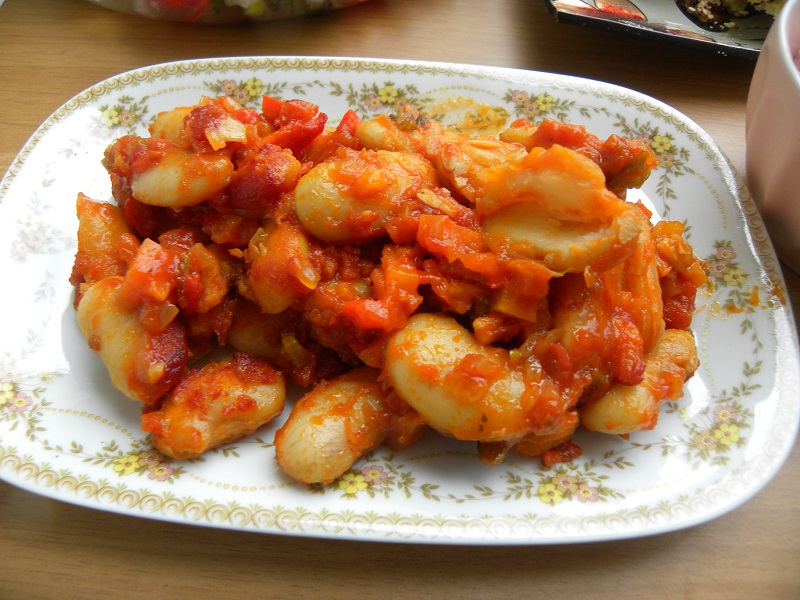 Gigantes Plaki sto Fourno (Baked Giant Beans) Kopiaste..to Greek