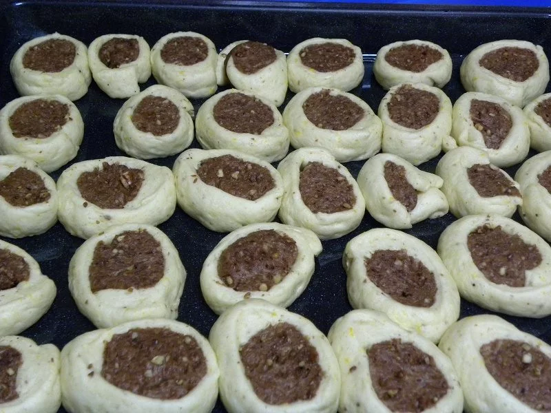 roxakia dough cookies before baking