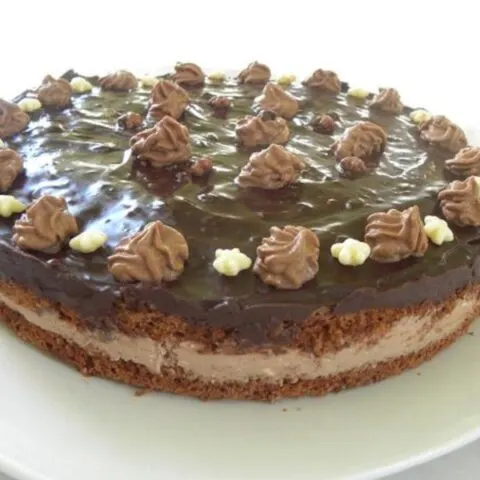 Chocolate mocha cake image